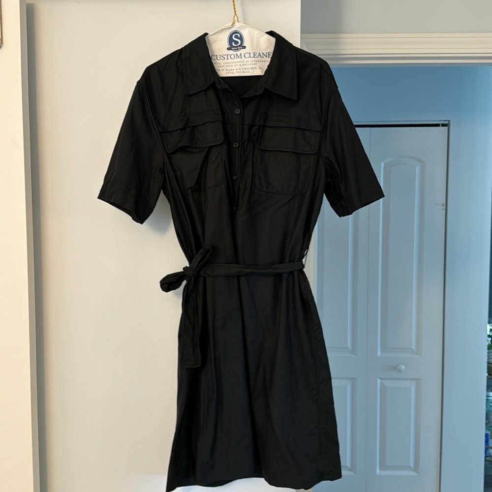 Women’s Banana Republic Black Cargo Dress